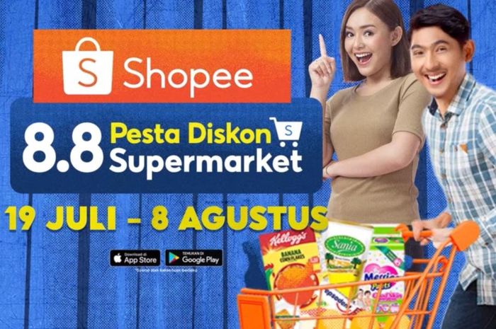 Catat Tanggalnya Shopee Siap Hadirkan Pesta Diskon 88 Supermarket Cerdas Belanja 