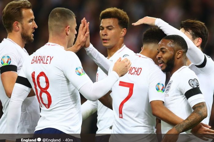 Timnas Inggris sukses mengalahkan Republik Ceska dengan skor 5-0 pada laga pembuka kualifikasi Piala Eropa 2020 Grup A.