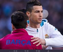 Komentar Cristiano Ronaldo Soal Hubungannnya dengan Messi dan Tiga Gol di Camp Nou