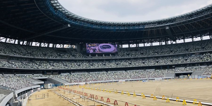 Persiapan Olimpiade 2020, Stadion Nasional Tokyo  Sudah 90 Persen Rampung