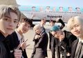 SuperM K-Pop Supergroup Gebrak Industri Musik di Depan Gedung Capital Records, Los Angeles