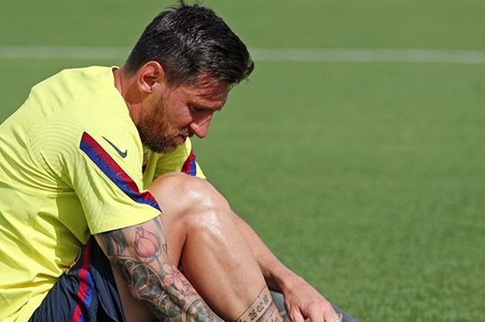 Kapten Barcelona, Lionel Messi, sakit hati dan emosi dengan perkataan pelatih Ronald Koeman.