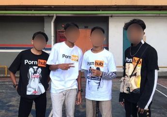 Tren Fashion Terkini Remaja Malaysia, Pakai Kaos Bergambar Situs Porno