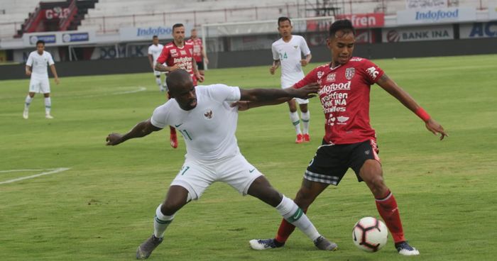 Dallen Doke saat membela Bali United di musim 2019.