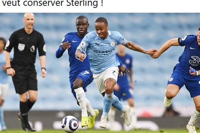  Performa menurun, Raheem Sterling disarankan pergi dari Manchester City untuk mencari tantangan baru.