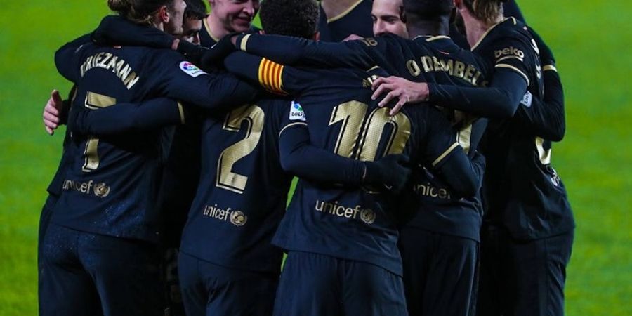 Hasil Liga Spanyol - Messi Cetak Gol Pintar, Barcelona Bantai Granada