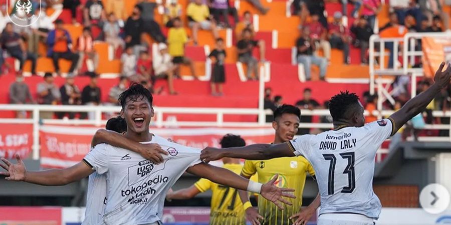 Hasil Piala Presiden 2022 - RANS Nusantara FC Ditahan Imbang Barito Putera yang Tampil 10 Pemain