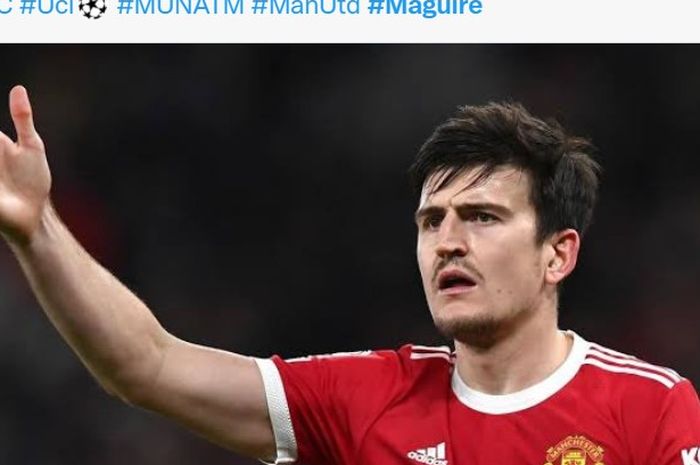 Pemain manchester United, Harry Maguire.