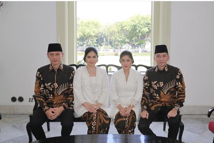 Lebaran Perdana Tanpa Ibu Ani Yudhoyono, Ini Makna Batik Sawunggaling yang Digunakan Keluarga Yudhoyono Saat Idul Fitri
