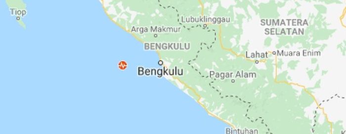 Peta Bengkulu