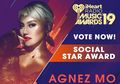 Agnez Mo Masuk Nominasi iHeartRadio Music Awards 2019. Kamu Bisa Ikutan Nge-Vote!