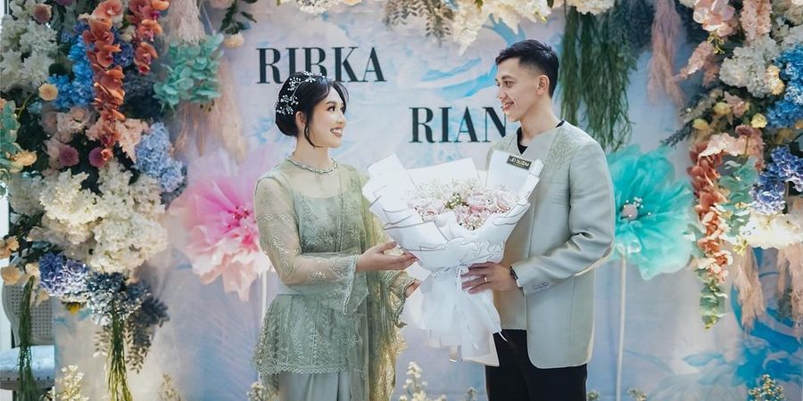 Pebulu Tangkis Ganda Indonesia, Rian Ardianto dan Ribka Sugiarto, Gelar Acara Lamaran