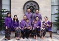 Lebaran Perdana Tanpa Ibu Ani Yudhoyono, Ini Makna Batik Sawunggaling yang Digunakan Keluarga Yudhoyono Saat Idul Fitri