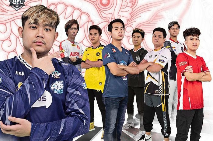 Roster of the eight teams competing in MPL ID Season 8