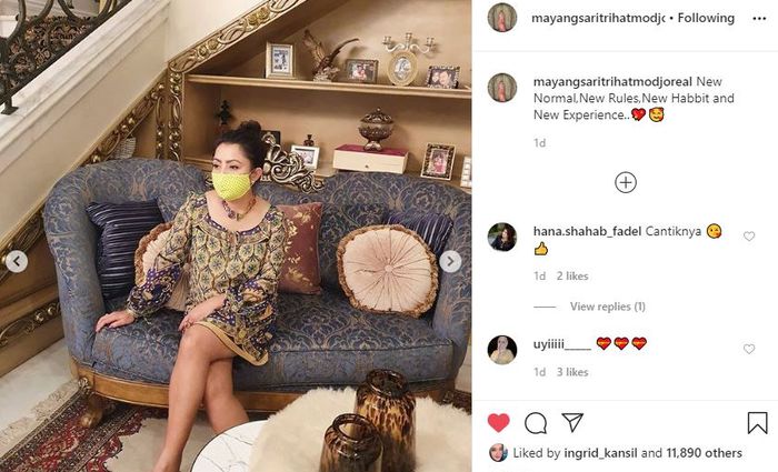 Mayangsari berkumpul bersama geng sosialitanya