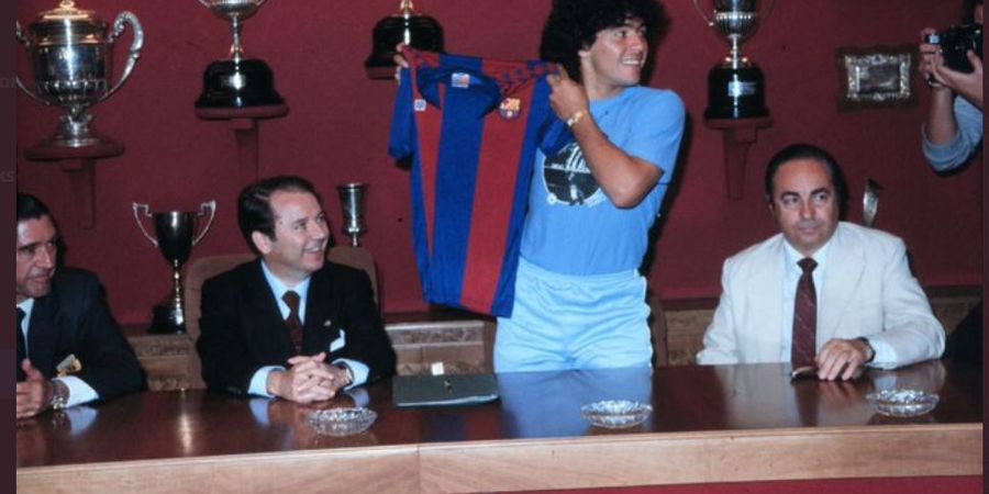 2 Tahun Diego Maradona di Barcelona: Pemain Termahal Dunia, Korban Retak Tulang, Dihormati Real Madrid