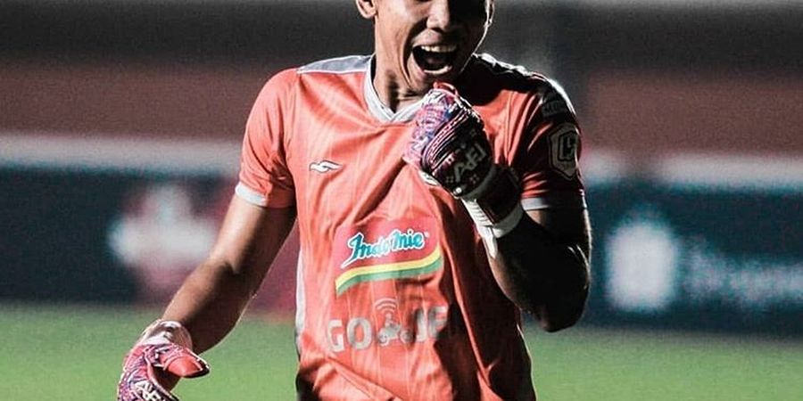 Kiper PSS Sleman Mengaku Sempat Grogi Jalani Debut di Liga 1