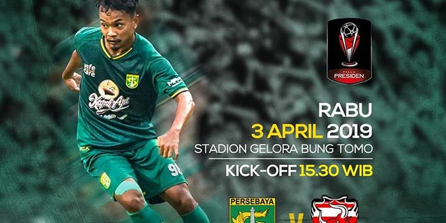 Link Live Streaming Persebaya Vs Madura United di Piala Presiden 2019