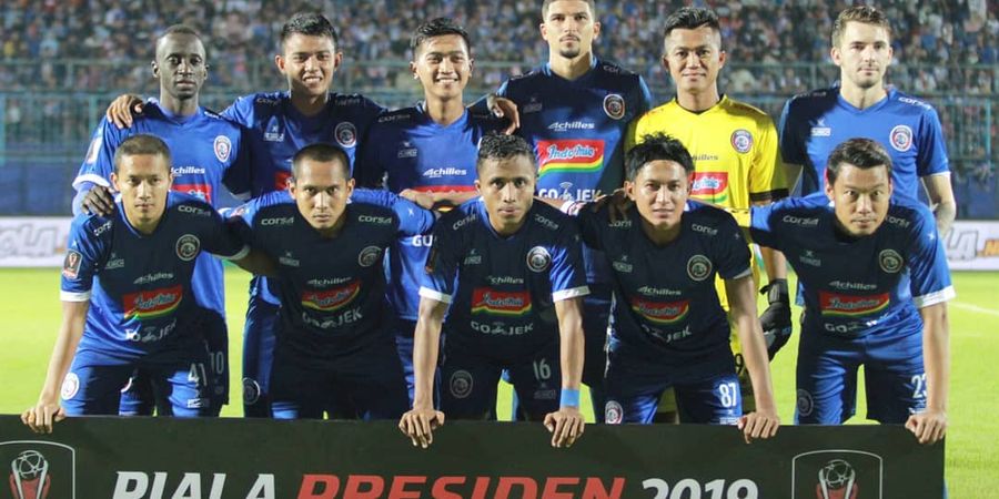 Lumat Persita 6-1, Arema FC Hampir Pastikan Satu Tempat di Babak 8 Besar Piala Presiden 2019