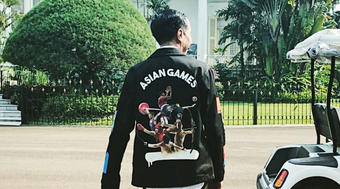 Jaket Asian Games Jokowi yang viral