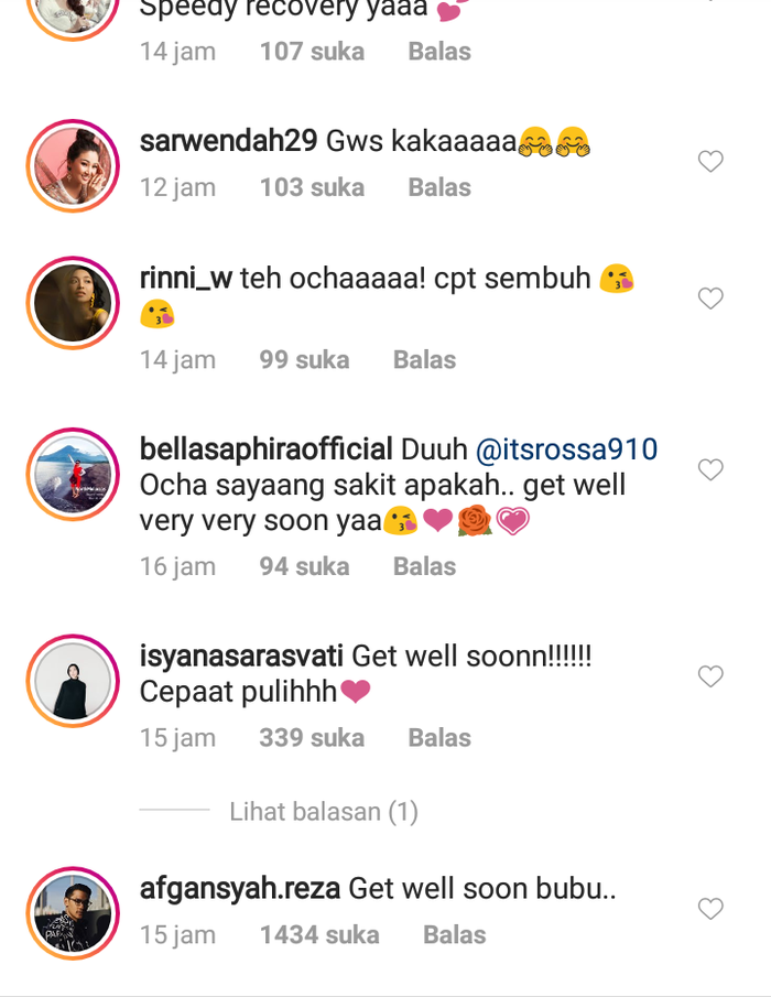 Komentar Afgan di postingan Rossa jadi sorotan