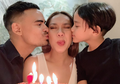 Ulang Tahun Perdana Tanpa Ashraf Sinclair, Potret BCL Tiup Lilin Bareng Keluarga Bikin Haru Netizen