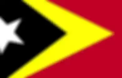 Bendera negara Timor Leste.