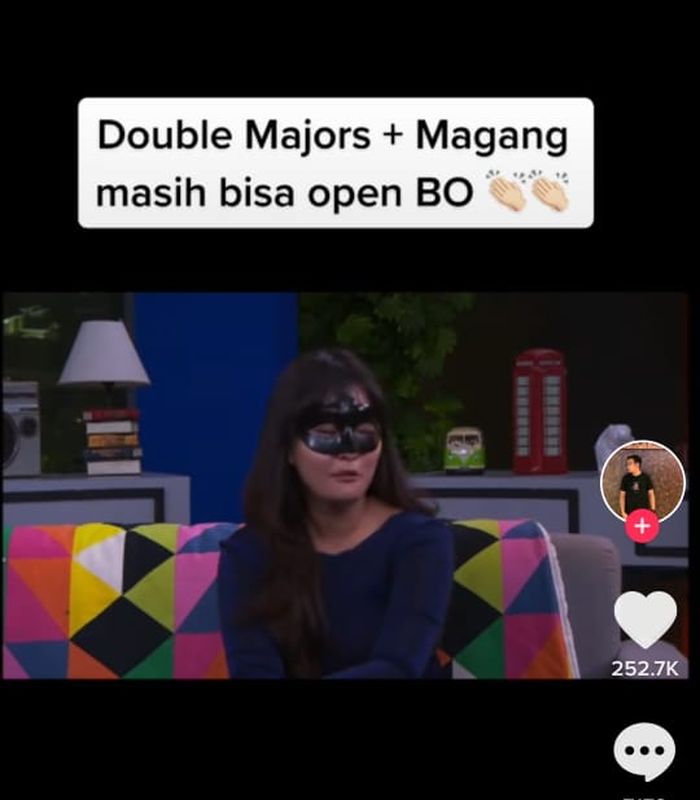 Sudah jadi mahasiswa dua universitas sekaligus, wanita ini masih sempat open BO
