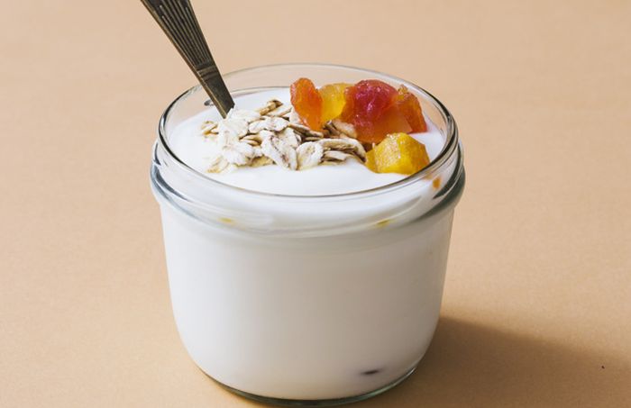 Ilustrasi yogurt.