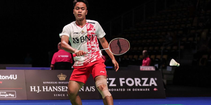 Hylo Open 2022 - Bekuk Wakil Irlandia, Anthony Ginting Puas Tampil Lebih Tenang