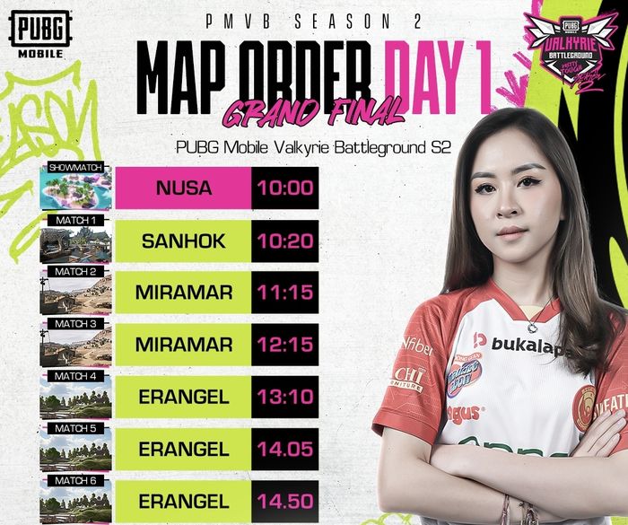 Map Order Day 1 Grand Finals PMVB Season 2