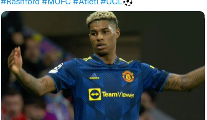 Penyerang Manchester United, Marcus Rashford