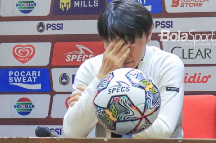 Pelatih Timnas Indonesia, Shin Tae-yong mengaku tak nyaman dengan kondisi fisik pemain jelang FIFA Matchday.