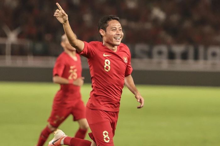 Gelandang Timnas Indonesia dan Barito Putera, Evan DImas