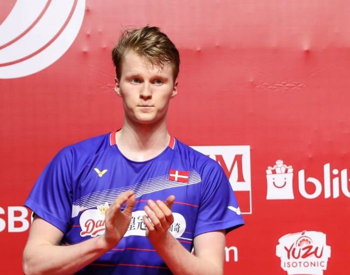 Pebulu tangkis tunggal putra Denmark, Anders Antonsen 