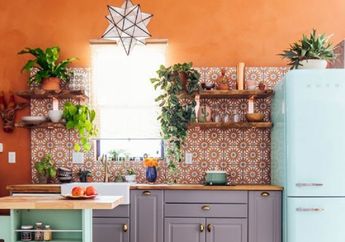 Simak 5 Tips Renovasi Dapur Bohemian agar Tak Terkesan Berantakan