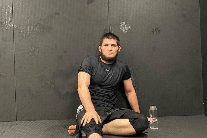 Juara bertahan UFC kelas ringan, Khabib Nurmagomedov.