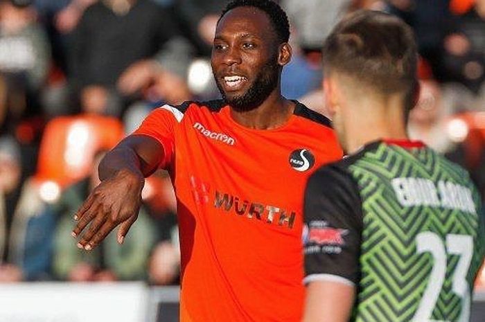 Pemain asal Belanda , Geoffrey Castillion, saat membela klub asal Islandia, Fylkir.
