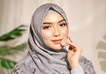 Cantiknya Istri Rezky Adhitya Citra Kirana dalam Balutan Gamis Syar'i yang Anggun nan Elegan