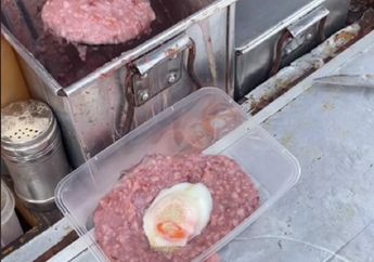 Unik Banget, Cuma Jualan Bubur Beras Merah Bisa Ludes 100 Porsi Hanya Dalam 3 Jam