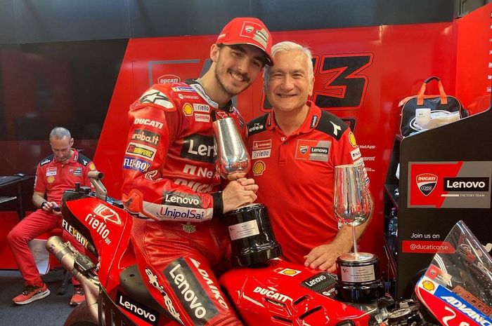 Davide Tardozzi mengungkapkan perintah yang diberikan pada para pembalap Ducati dalam seri penentuan juara dunia MotoGP 2022.