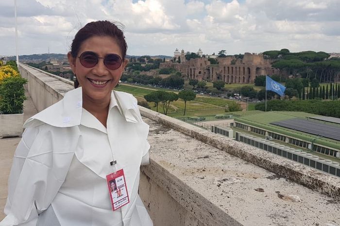 Menteri Kelautan dan Perikanan Susi Pudjiastuti