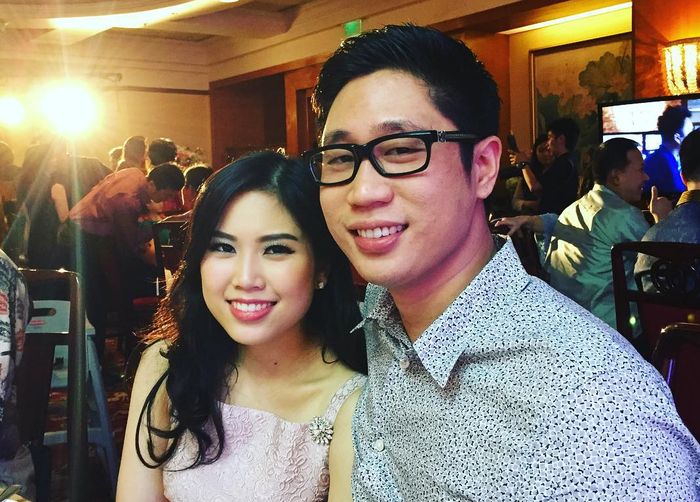 Angela Tanoesoedibjo dan Michael Dharmajaya