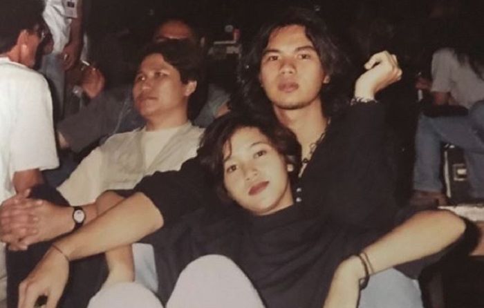 Foto lawas Ahmad Dhani dan Maia Estianty saat masih bersama