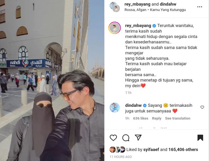 Unggahan Rey Mbayang