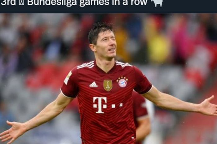 Bomber Bayern Muenchen, Robert Lewandowski.