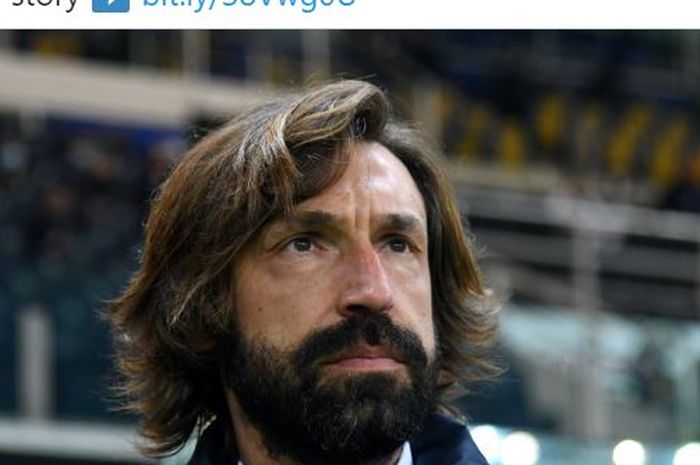 Pelatih Juventus, Andrea Pirlo.