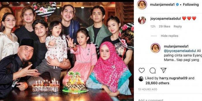 Komentar mertua Mulan Jameela