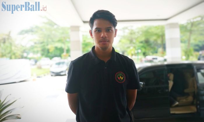 Gelandang Kaya FC Marwin Angeles saat ditemui BolaSport.com di Hotel Lor-in, Sentul, Bogor, Senin (1/4/2019).