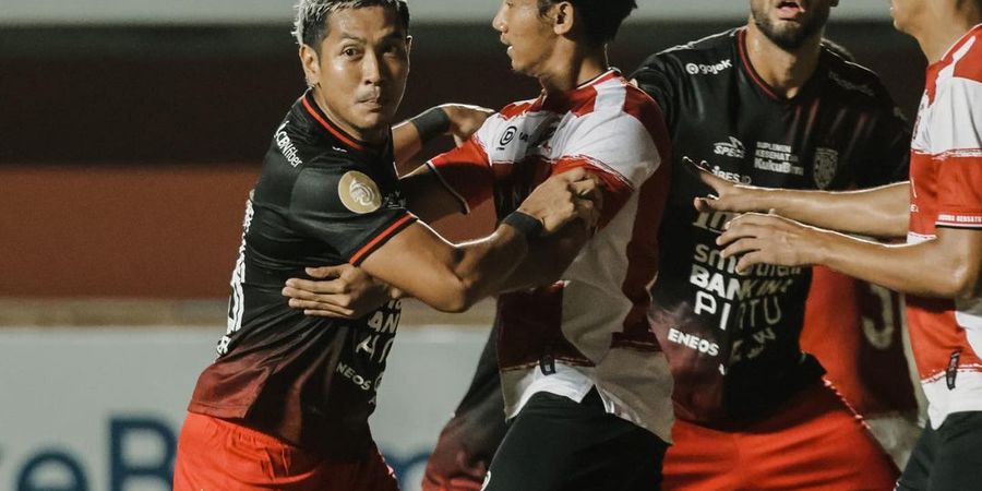 Hasil Liga 1 - Comeback atas Madura United, Bali United Kudeta Puncak Klasemen dari Tangan PSM Makassar